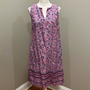 J. Jill Linen Sleeveless Dress